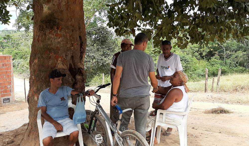 Camacã: Bairro da Portelinha recebe patrolamento